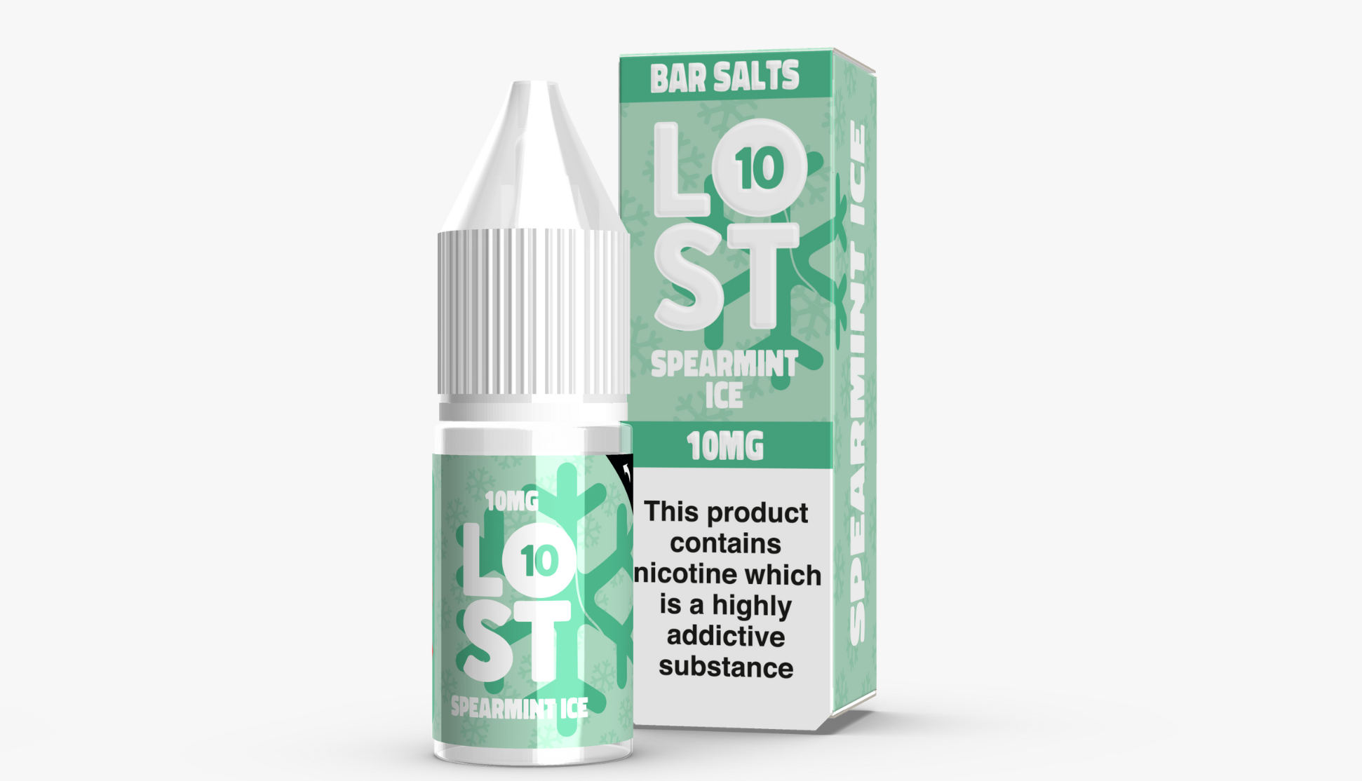 Spearmint Ice 10ml Nicotine Salt E-Liquid 10MG